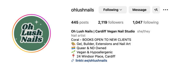 Coral's ig bio
