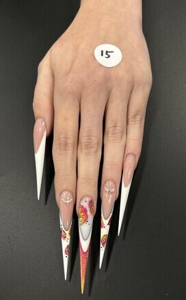 Stiletto nails deborah cocco nailympia orlando 2025