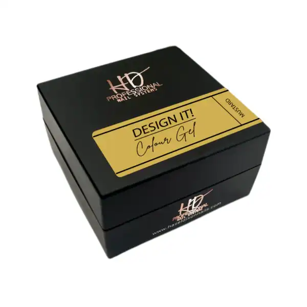 HD Pro Nails Design It! Colour Gel in Mustard