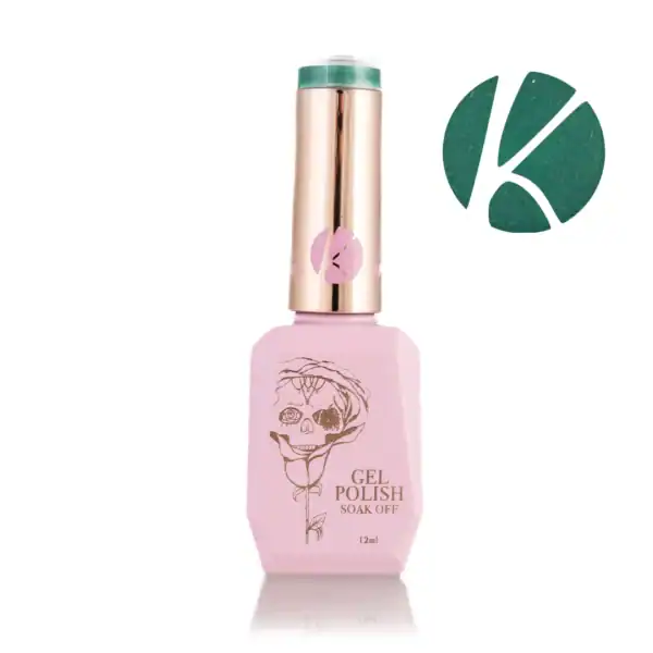 Kirsty meakin magnetic gel polish in frosted apple