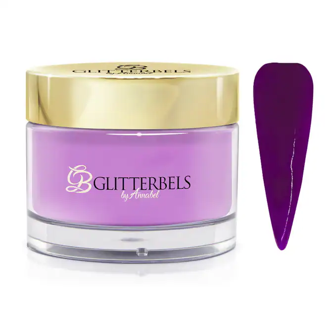 Glitterbels Coloured Acrylic in Purple Rain, www.glitterbels.com