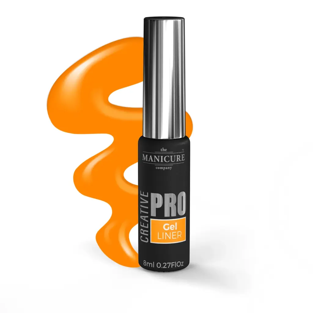 The Manicure Company Gel Liner in Neon Orange, www.themanicurecompany.com