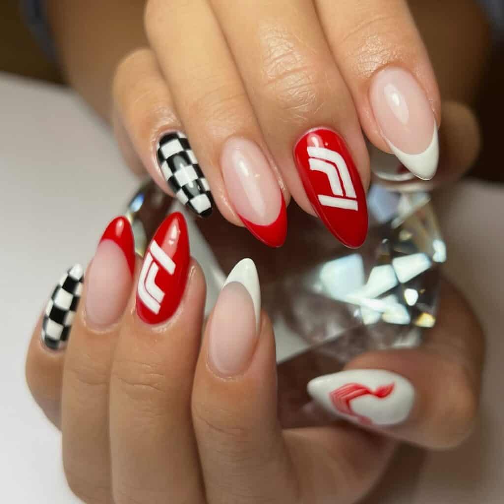 Formula 1 nails @lunula