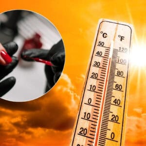 Heatwaves affecting nail services
