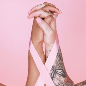 Breast cancer awareness nail brand pink products glitterbels