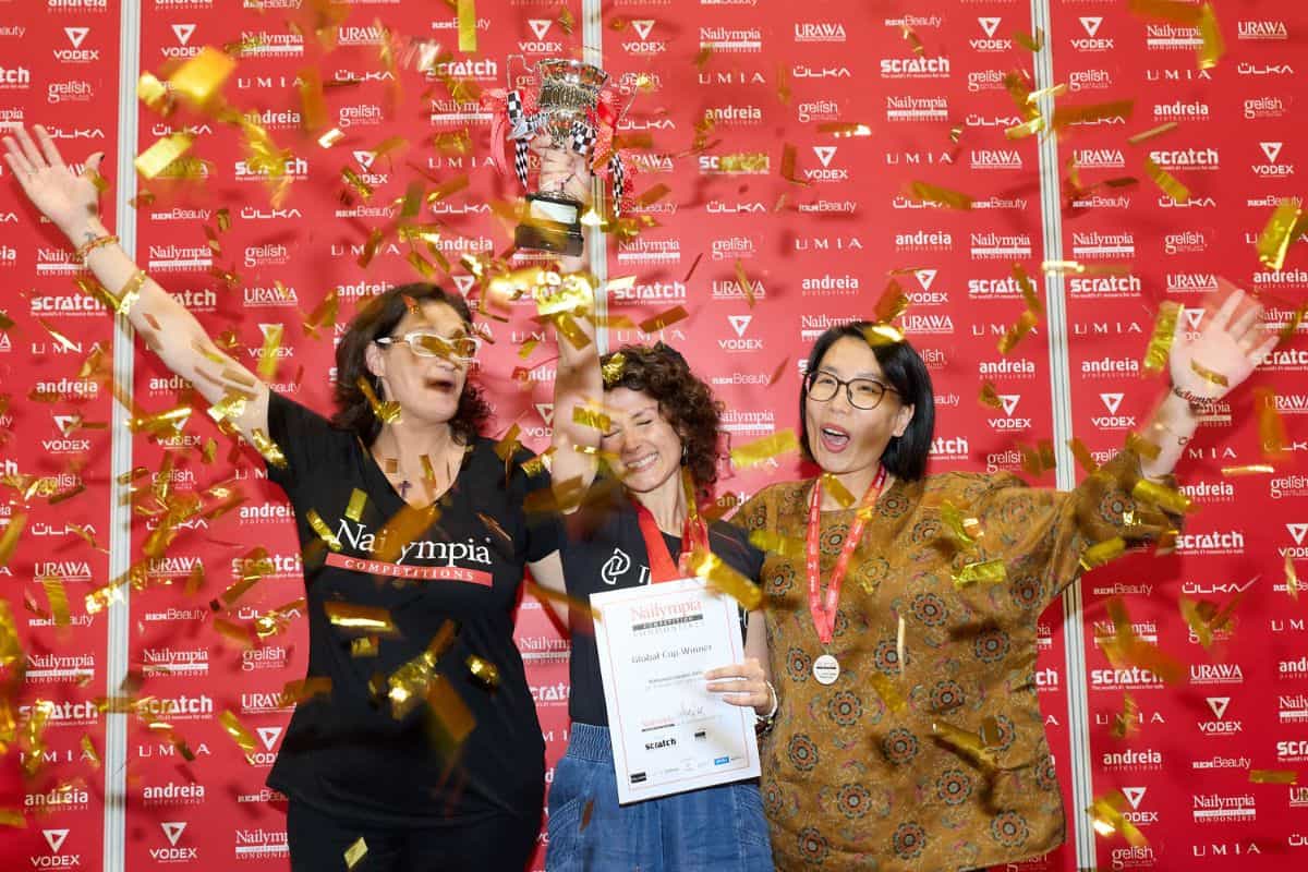 Nailympia london 2025 global cup deborah cocco