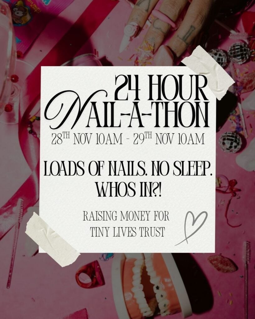 24 HOUR NAIL A THON