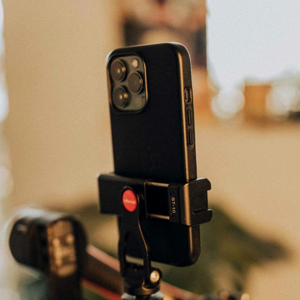 Phone social media video recording