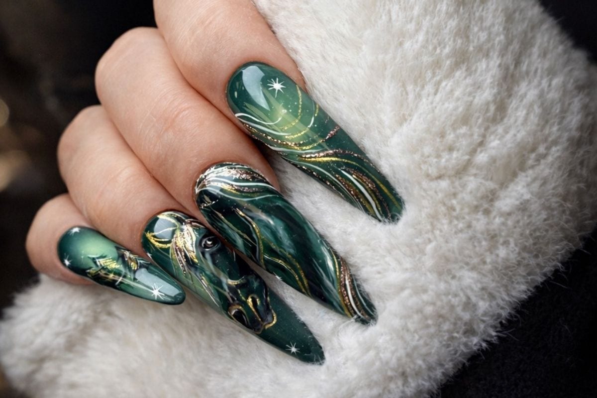 Nevoienna Ariana Chinese New Year nail art lead image