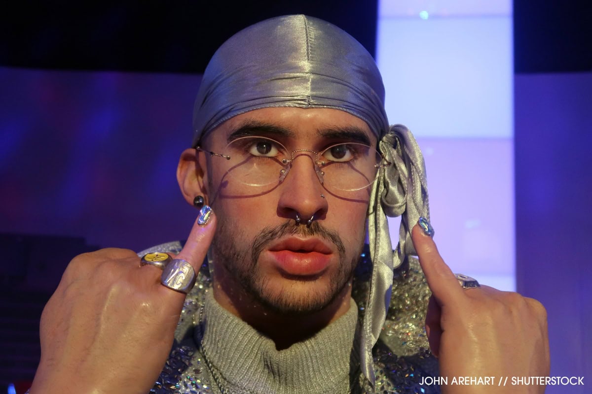 Bad Bunny shutterstock_2445539781