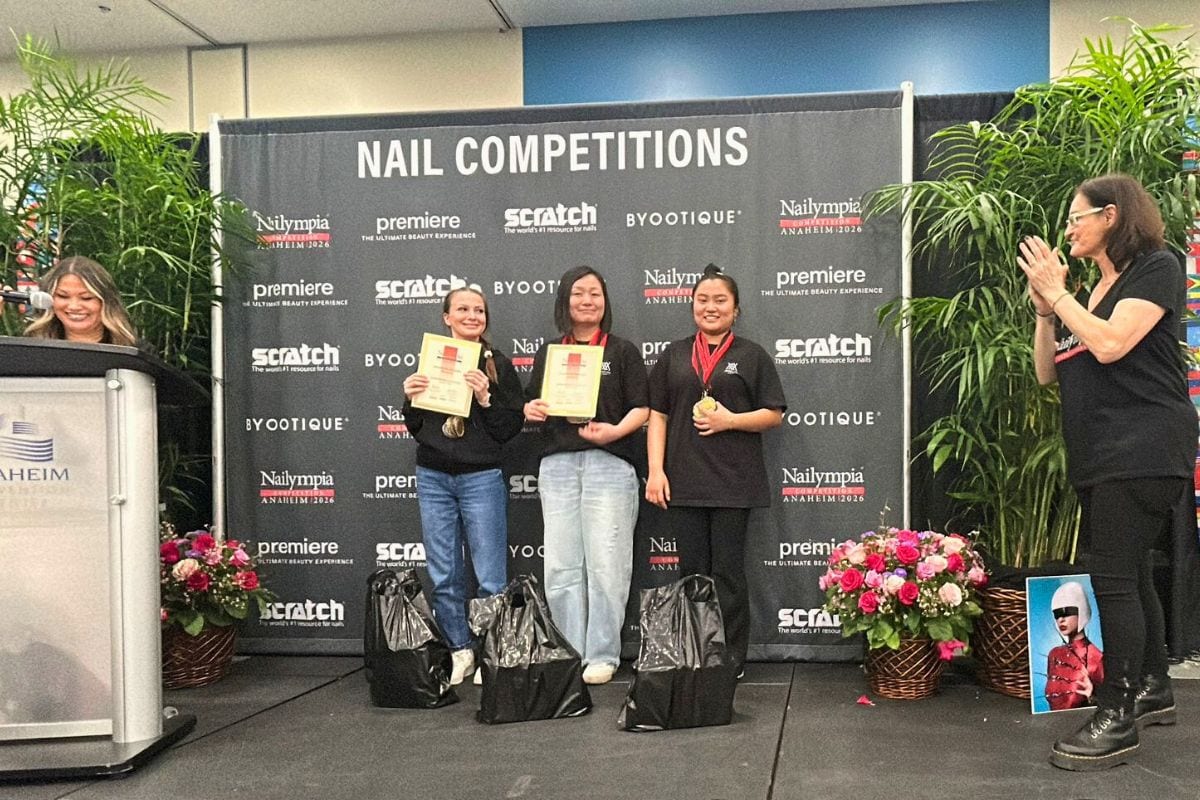 Nailympia Anaheim 2026 stage