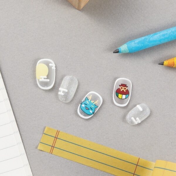 Blue Dragon Gel Nail Art Sbs Final Square