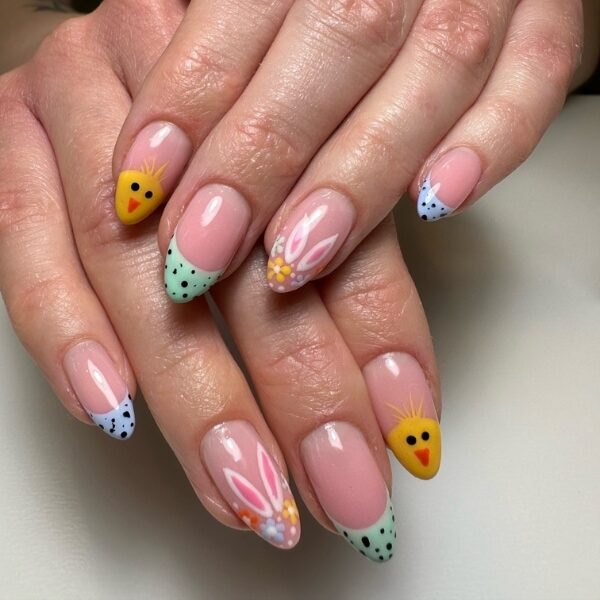 Caroline Roberts Easter Nails Step By Step Step 8