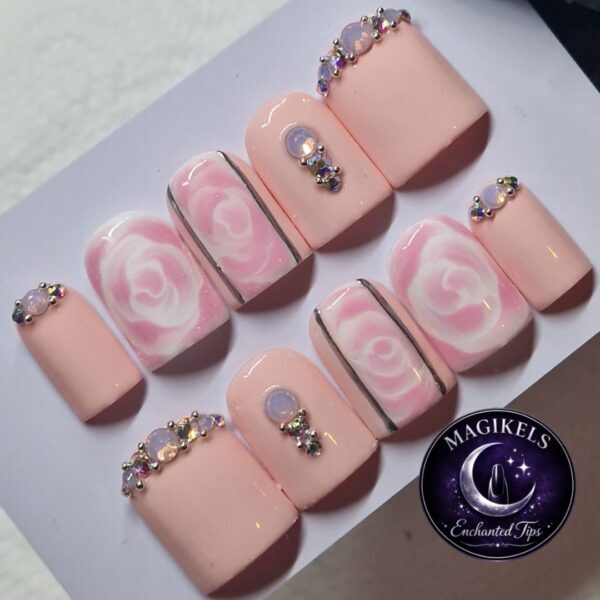 Full design - Kelly Lockwood bridal blooming gel SBS