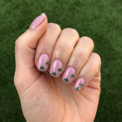 St Patricks Day Nails Step 6